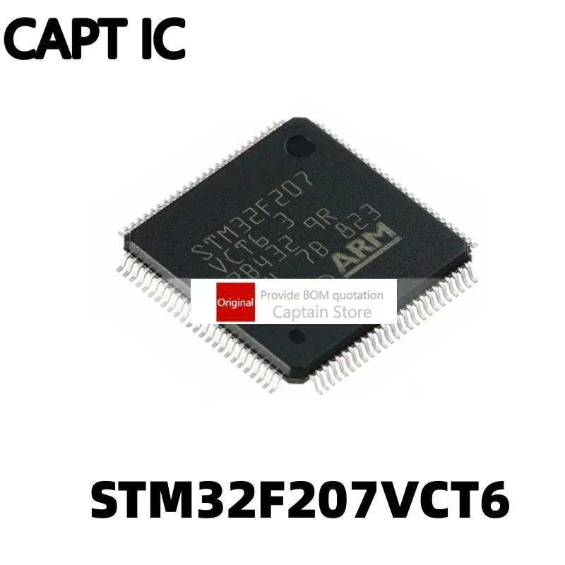 

5PCS STM32F207VCT6 32F207VCT6 LQFP100