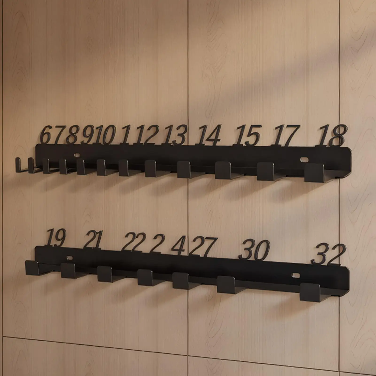 

Вешалка для гаечных ключей, держатель для инструментов, сверхмощная настенная вешалка для гаража, сарая, фургона, садового магазина, механика, двора, мастерской