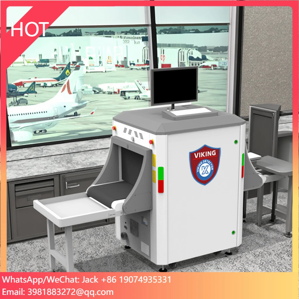 ROHS Certified X-Ray Scanner Machine For Airport Security Parcel Hand Bag Inspection Metal Detector Screening Systems