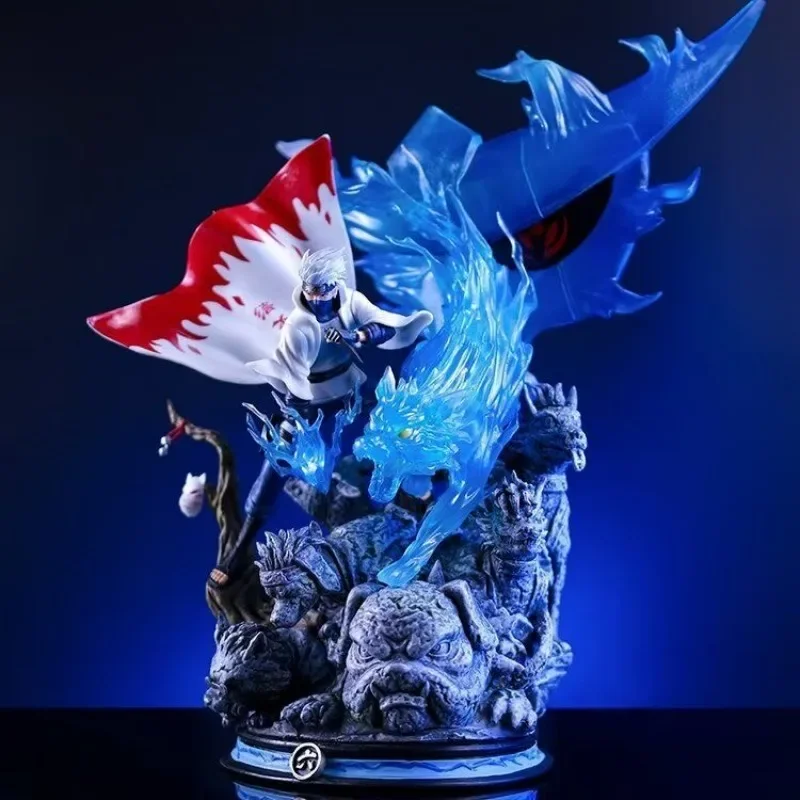 28 cm Pvc Naruto Gk Anime figurine Hatake Kakashi jouet Figure Statue ornement Collection modèle Decora Figurine cadeau de noël