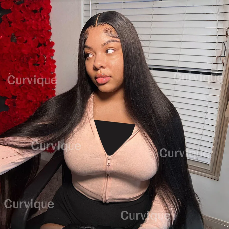 

30 40 Inch Glueless Straight Human Hair Wigs Ready To Wear 13X6 Hd Lace Frontal Wig 13X4 Front Wig 4X4 5X5 Closure Wig For Women