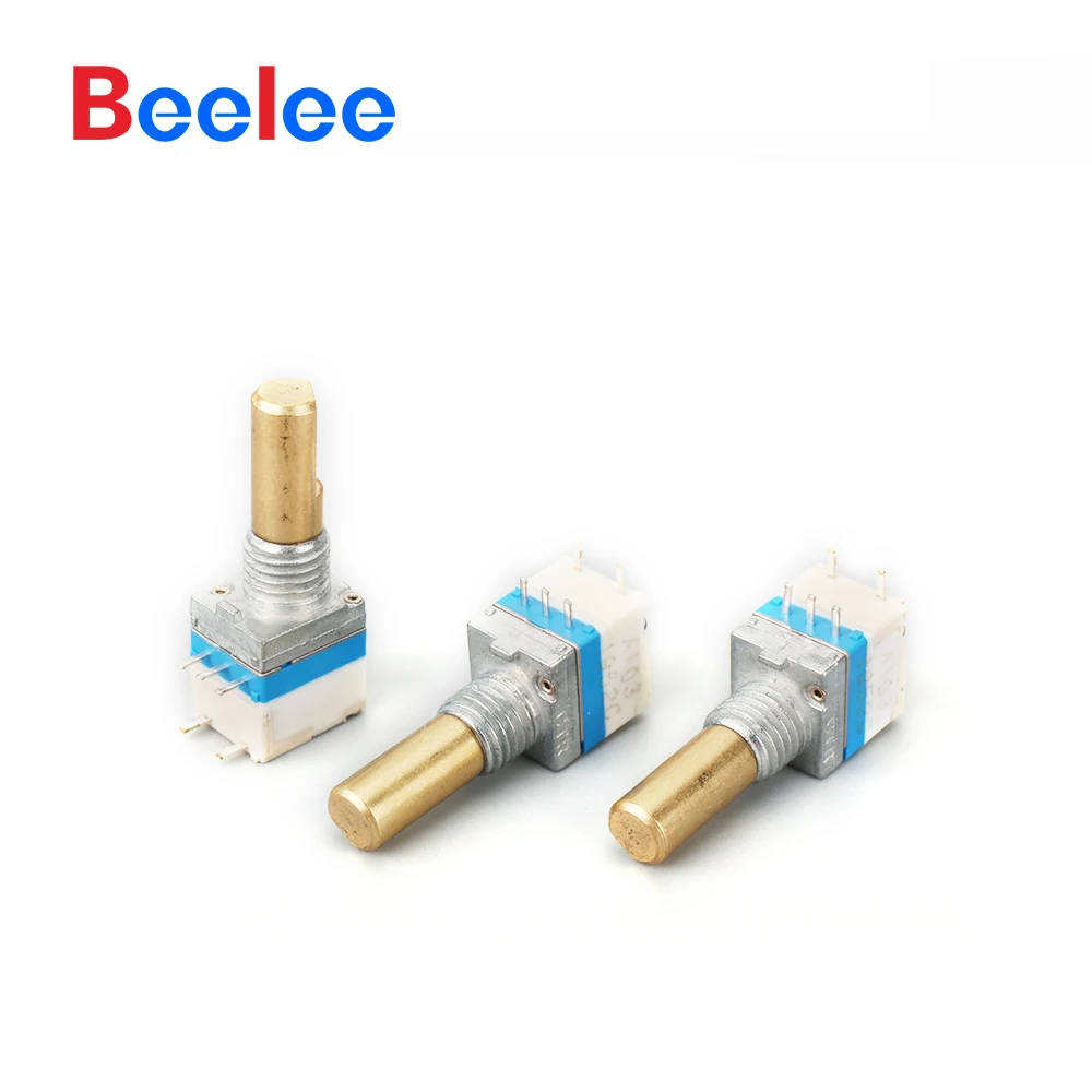 50 Buah Beelee R08710NS Potensiometer Poros Logam SMT 8Mm Potensiometer Tahan Air