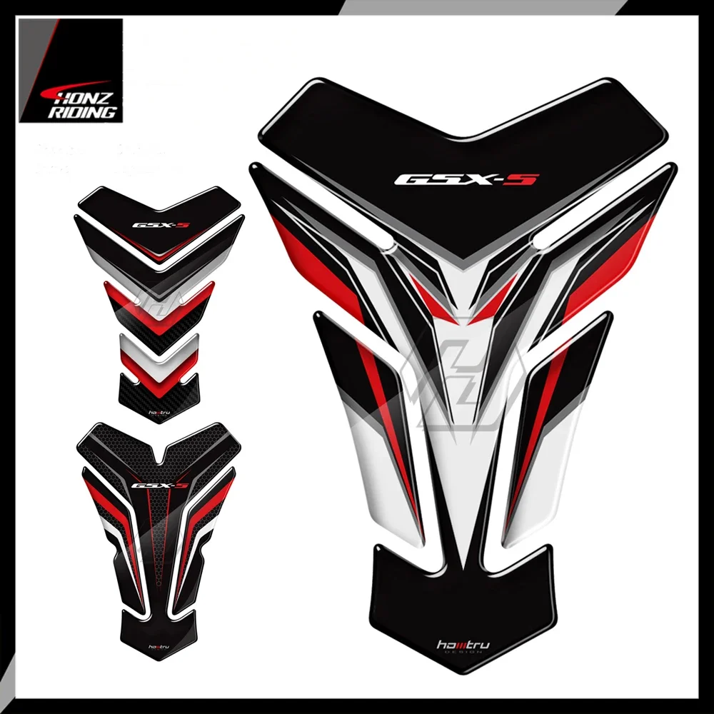 For Suzuki GSX-S125 GSX-S750 GSX-S1000 GSX-S Decals 3D Motorcycle Tank Pad Protector Stickers