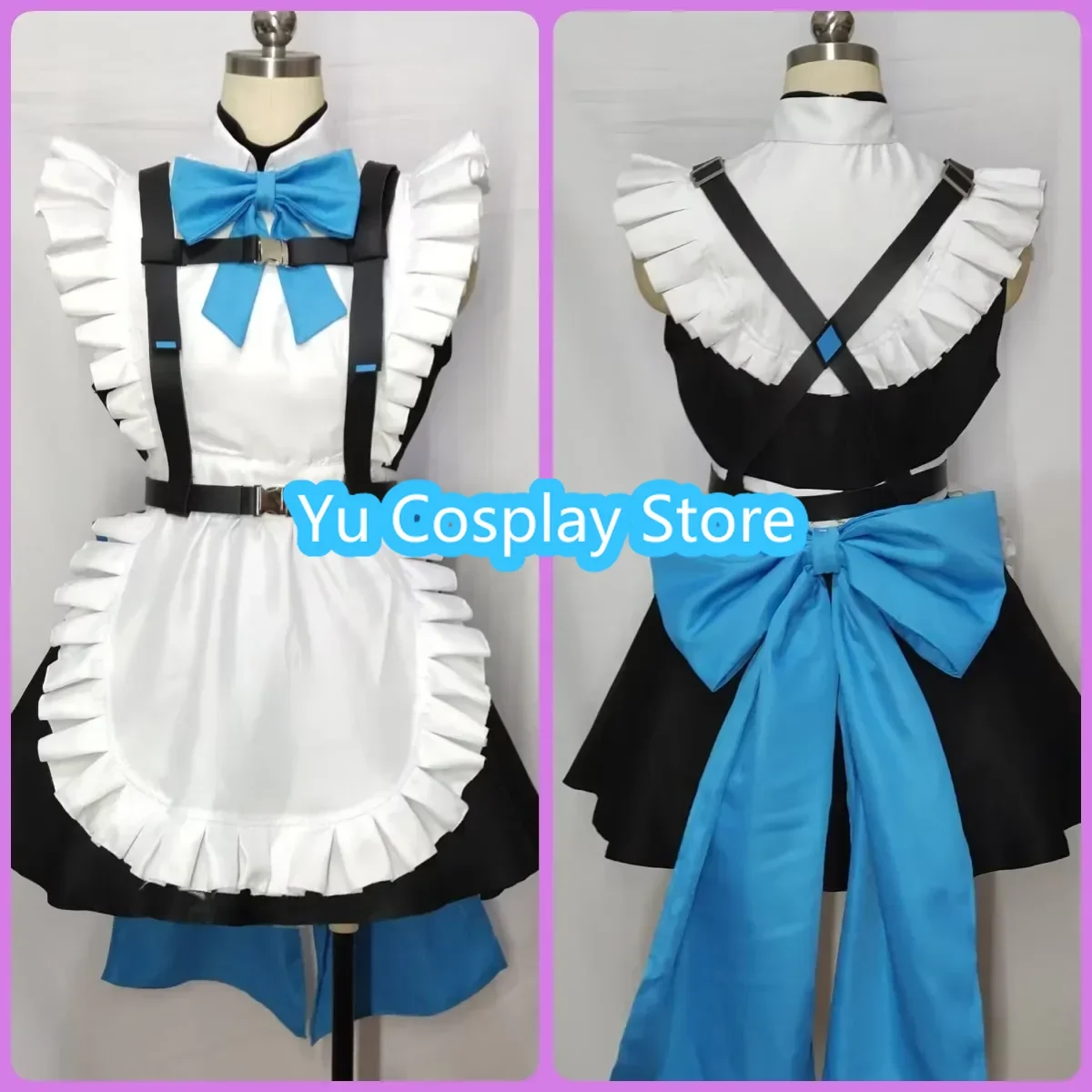 Asuma Toki Cosplay Costume Game Blue Archive Cosplay Women Cute Maid Dress Suit Anime Clothing Halloween Uniforms Custom Made