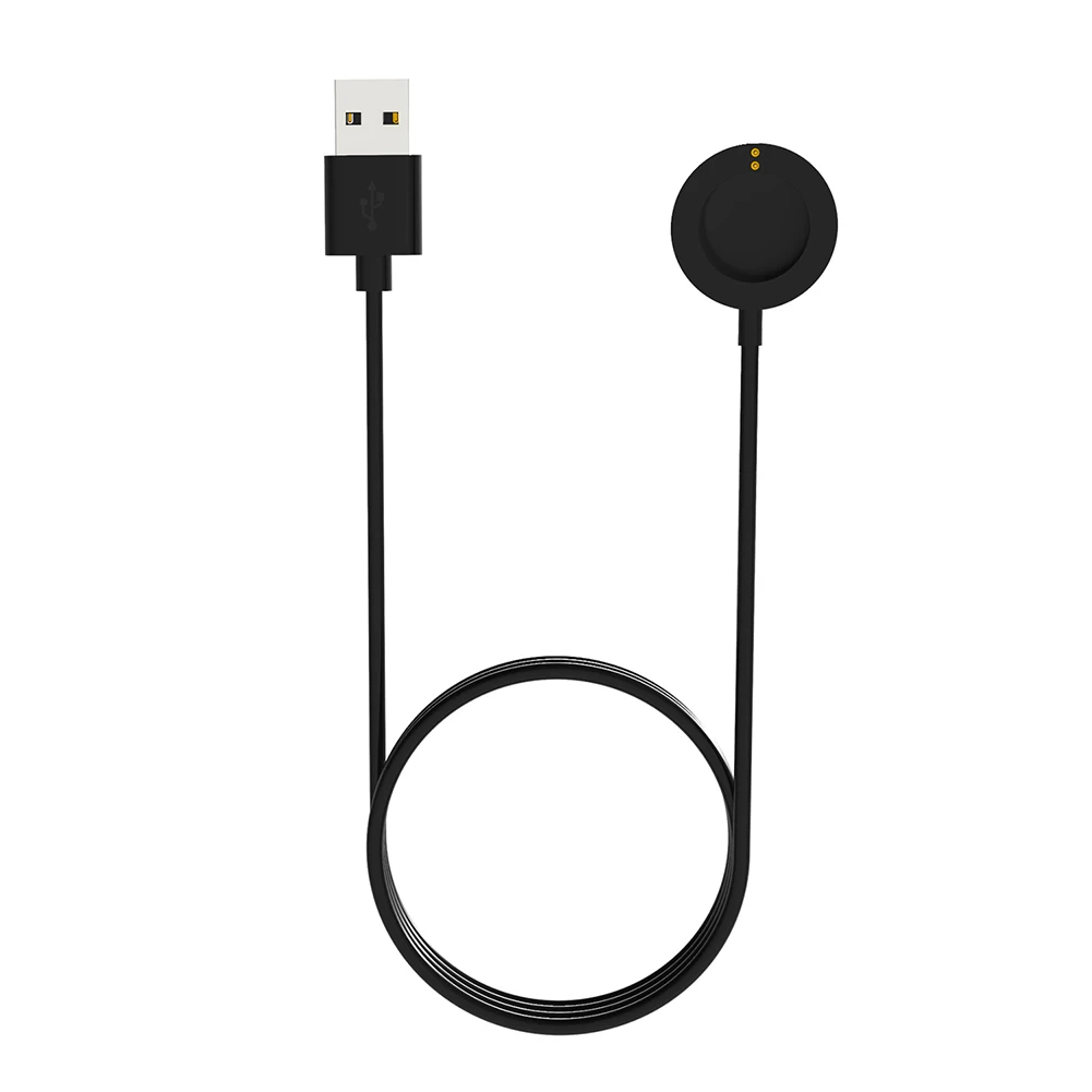Cable de Carga de 1m para Smartwatch, Base de Carga para Fossil Gen 5 FTW4024 Sport, Cable de Alimentación para Reloj Inteligente