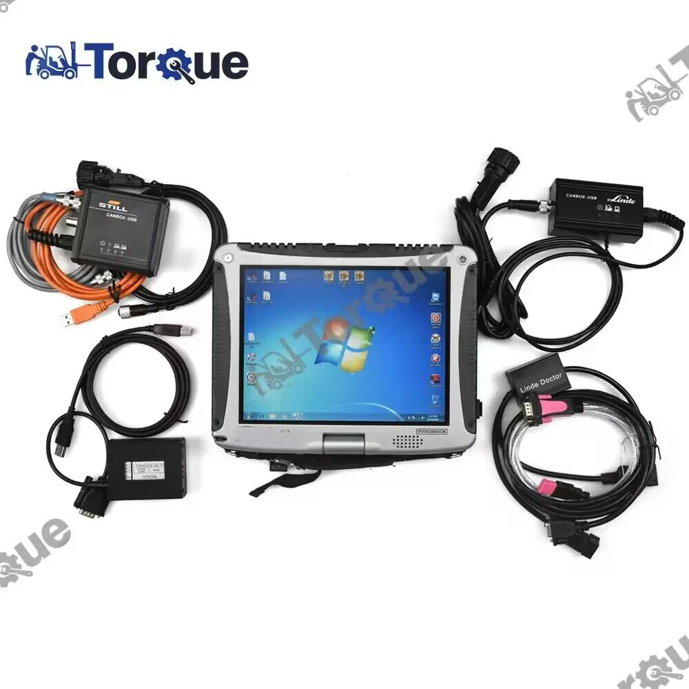 Judit Incado Box Diagnostic Kit JUDIT 4 Jungheinrich Linde canbox Still forklift Diagnose tool canbox doctor STILL+CF19 laptop