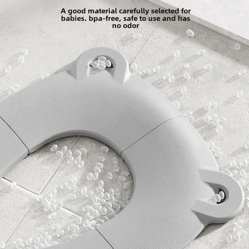 Baby Cartoon Travel Folding Potty Seat Toddler Portable Toilet Training Seat Children Urinal Cushion Children Pot Chair Pad /mat view 4