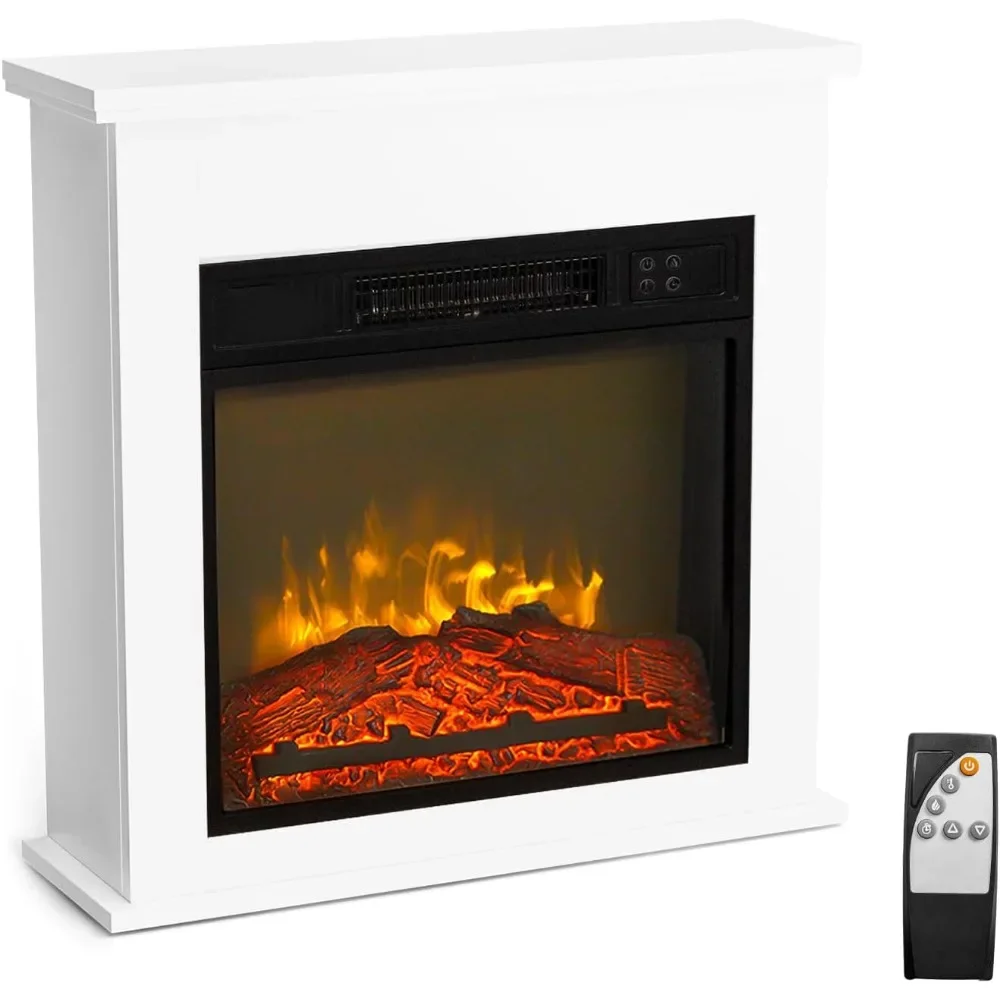 

25" Electric Fireplace Heater - Freestanding w/ Remote, Timer & Adjustable Heat for Living Room & Bedroom,Customized