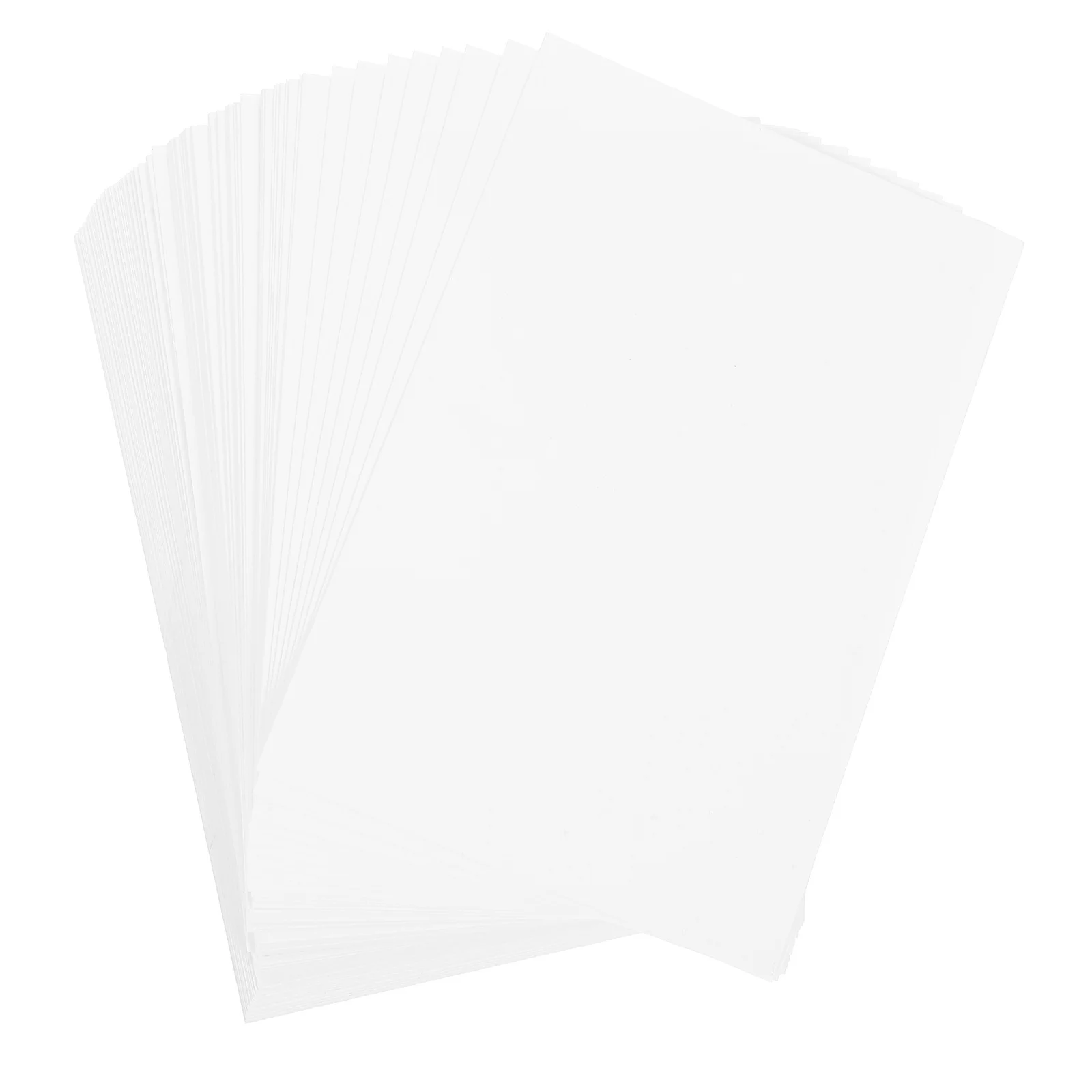 

100Pcs White Cardstock Blank Index Cards Versatile for Writing Drawing Note Taking Portable for School Office Home