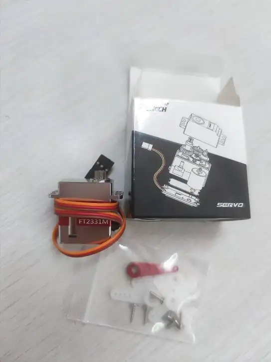 FT2331M 4.5kg Metal Gear Micro All Metal Coreless Actuator Control Mechanism Manipulation Servo 360 Degree Rotation for Robot