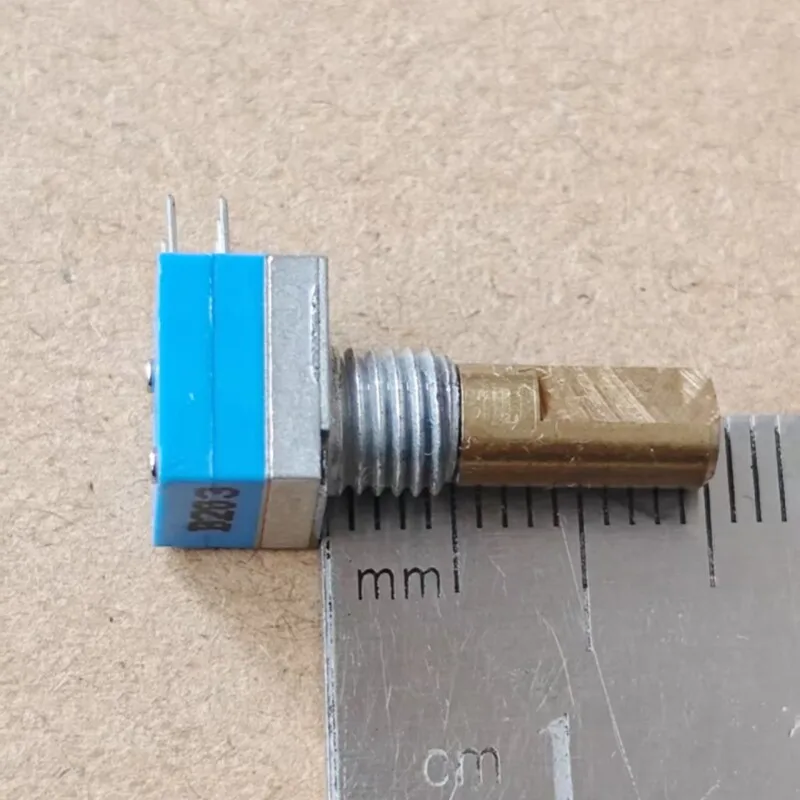 for 09 Type Dual 6 Pin Potentiometer B20K B203 D-Shaft Shaft 15MM
