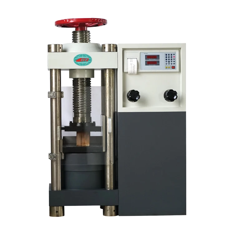 Concrete laboratory equipment compression machine for sale