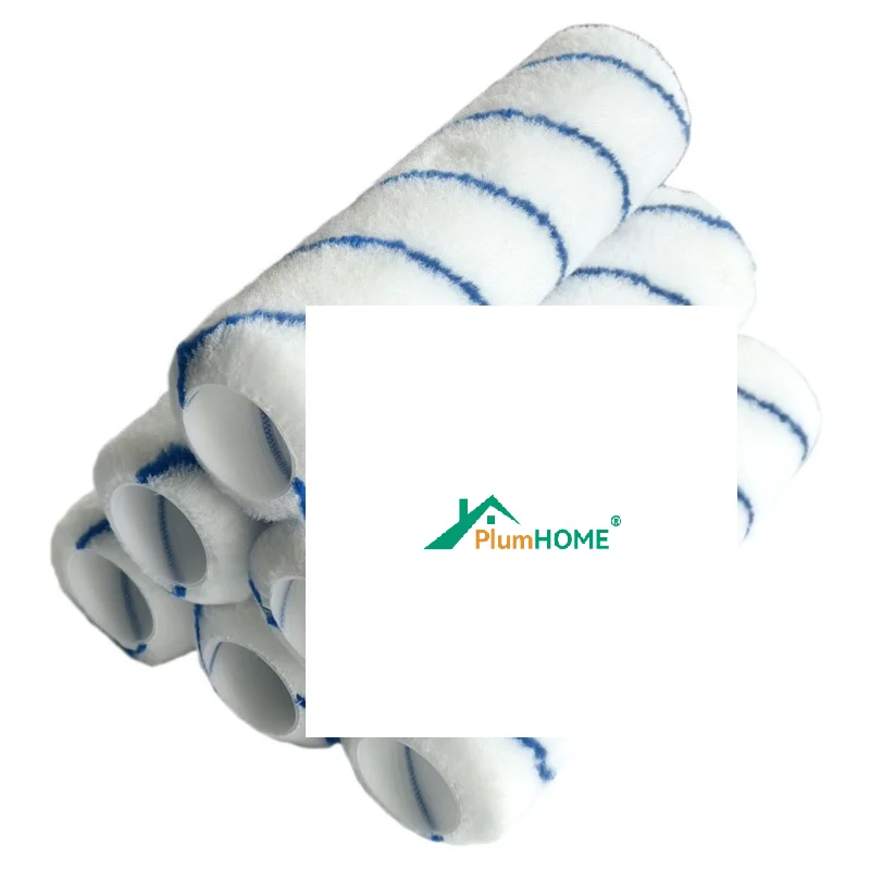 

6/10 шт., 9 дюймов X 1,5 дюйма, тканая клетка из микрофибры, малярный валик со средним ворсом