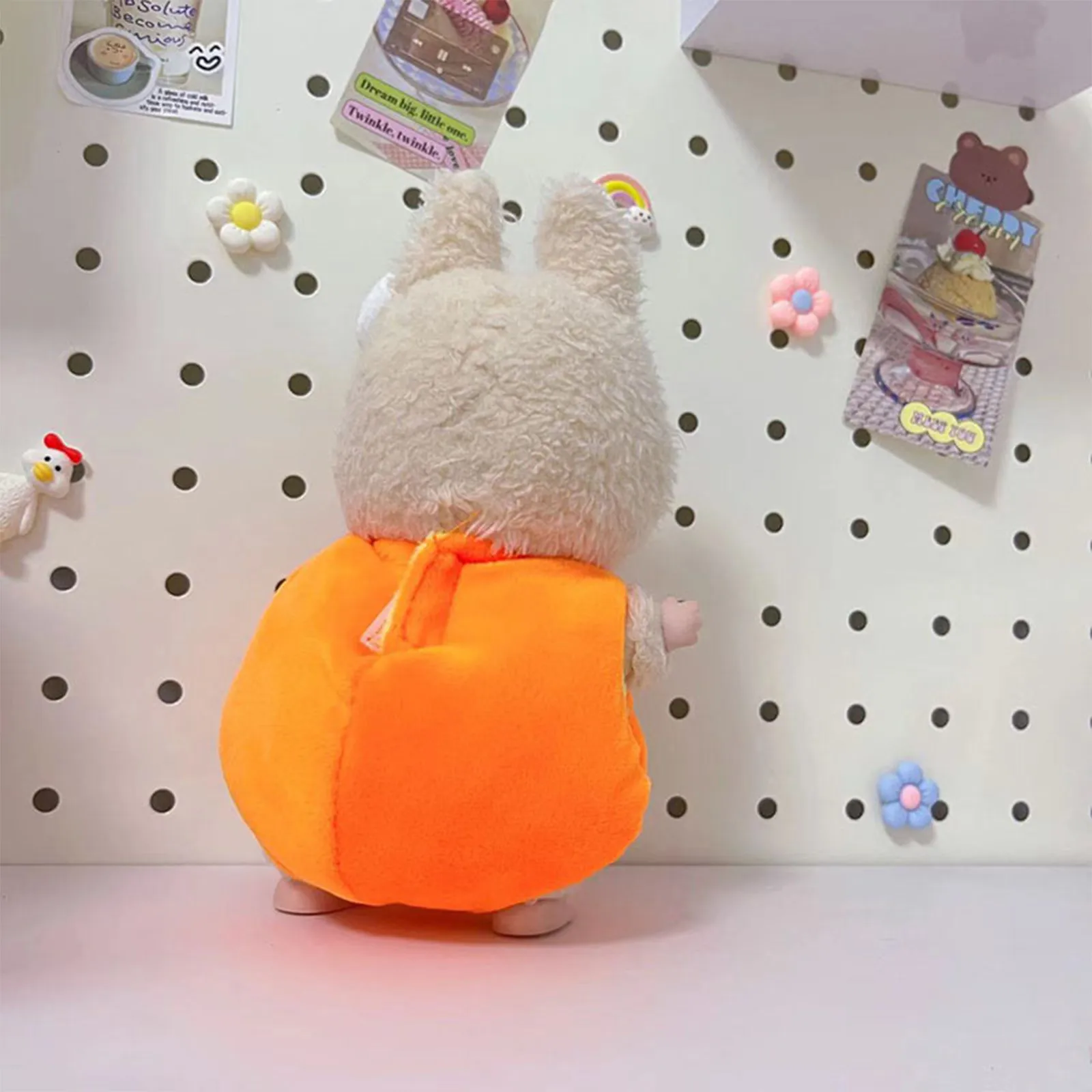 Cappello di Halloween e simpatico set di costumi per bambole in vinile: vestiti eleganti per bambole alla moda e accessori per feste da collezione