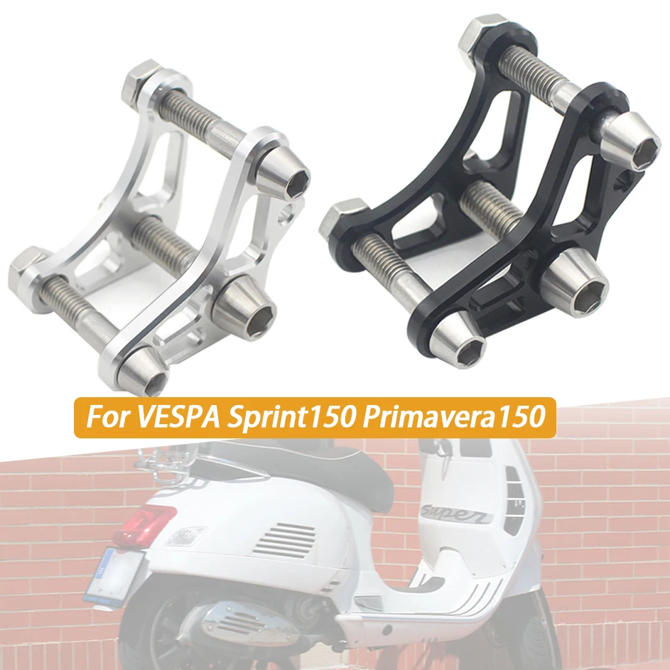 

Scooter Suspension Lowering Kit For Vespa Sprint Primavera 150 Shock Absorber Bracket Rear Seat Height Reduce Rack Accessories