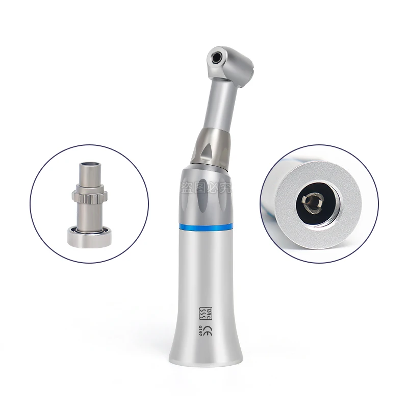 Dental Low Speed Handpiece Kits 2/4 Hole Air Motor Contra Angle Straight Handpiece Dentists Equipment Tools