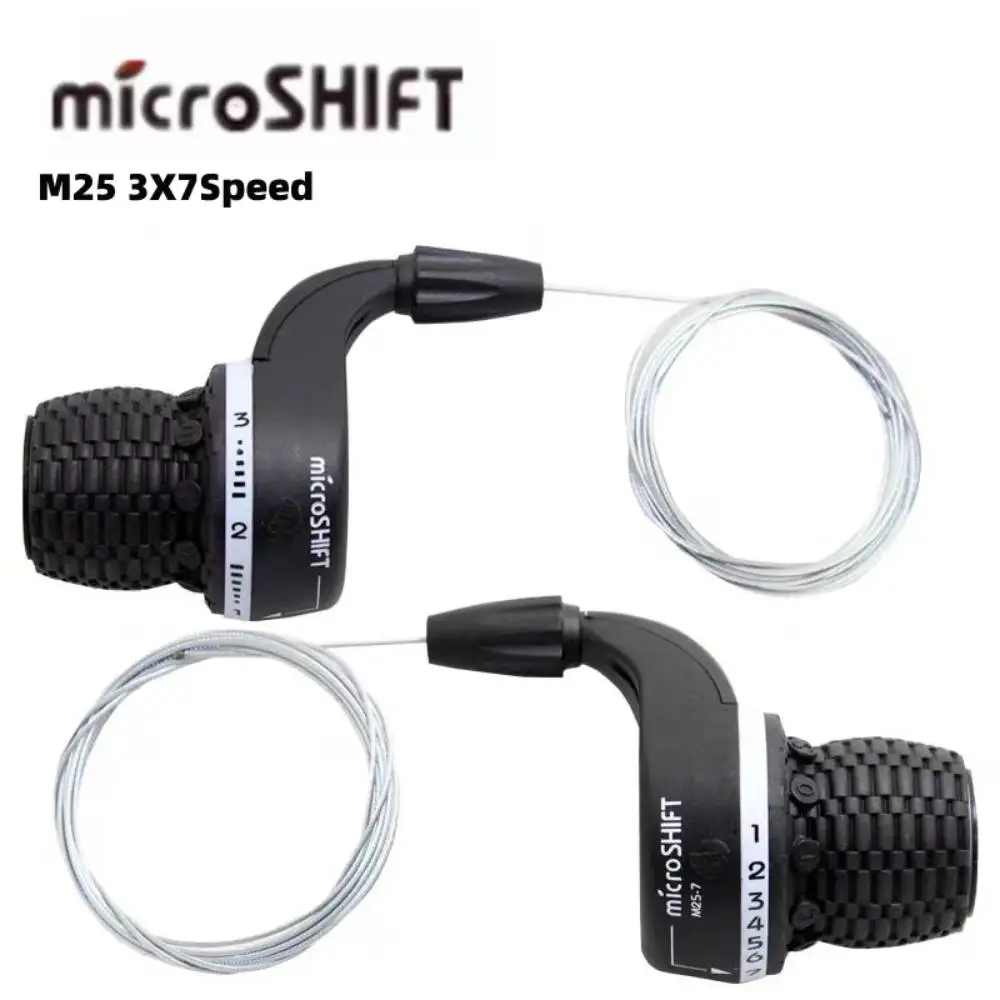 マイクロシフト-自転車用スピードシフター,shiman互換ディレイラー