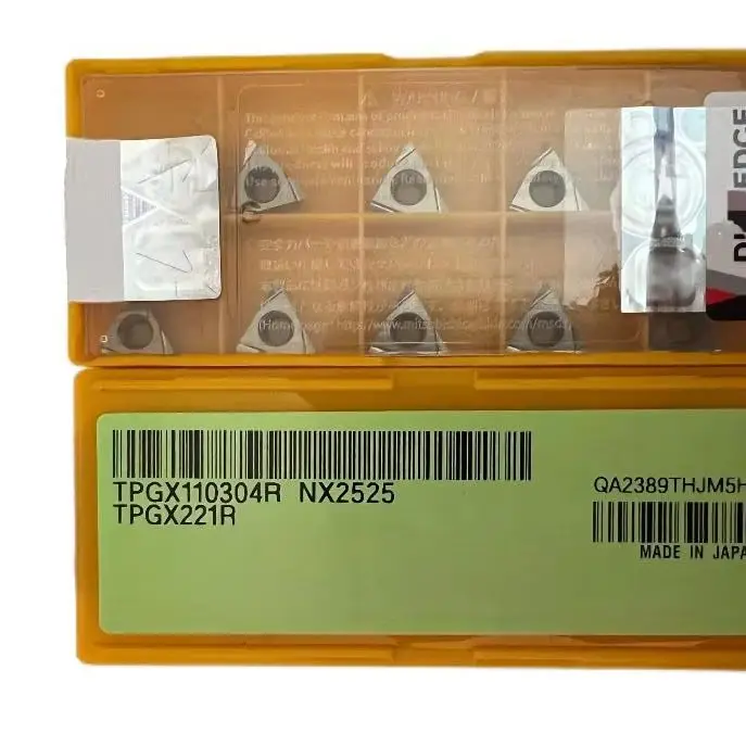 10pcs/box TPGX080204L-FS NX2525/TPGX110304 HTi10/TPGX110304R NX2525/TPGX110308 HTi10 CNC lathe tool view 3
