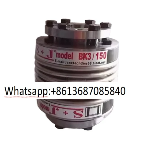 Bk3/200 bk3/150 bk3/80 bk4/60 bellows expansion sleeve brand new original S+J coupling