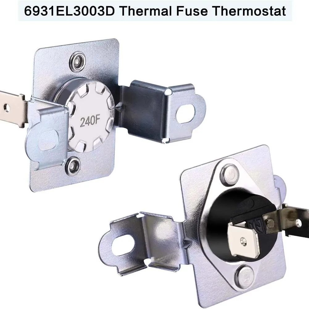

Ryer Thermostat Kit 6931EL3003D & 6931EL3001F Dryer Efficiency Restoration Accessories Applicable To Most Brands