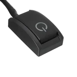 Button Latching Button Switch Double-sided Adhesive Tape Durable Plastic 2.4W Turn ON/OFF 3.6*2.1*1cm Car Push