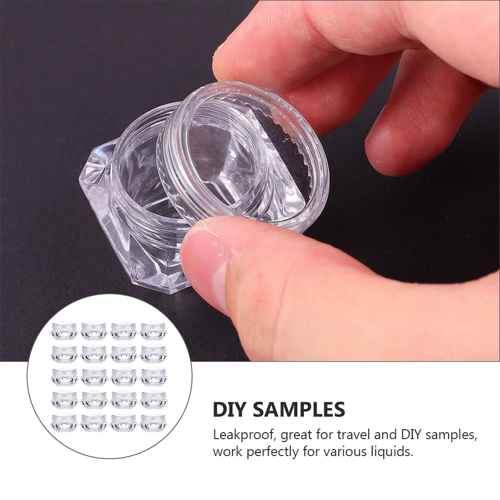 

32Pcs Portable Durable Cosmetics Jars Leakproof Compact Storage Containers for Travel Shampoo Face Toner Body Wash Lotion