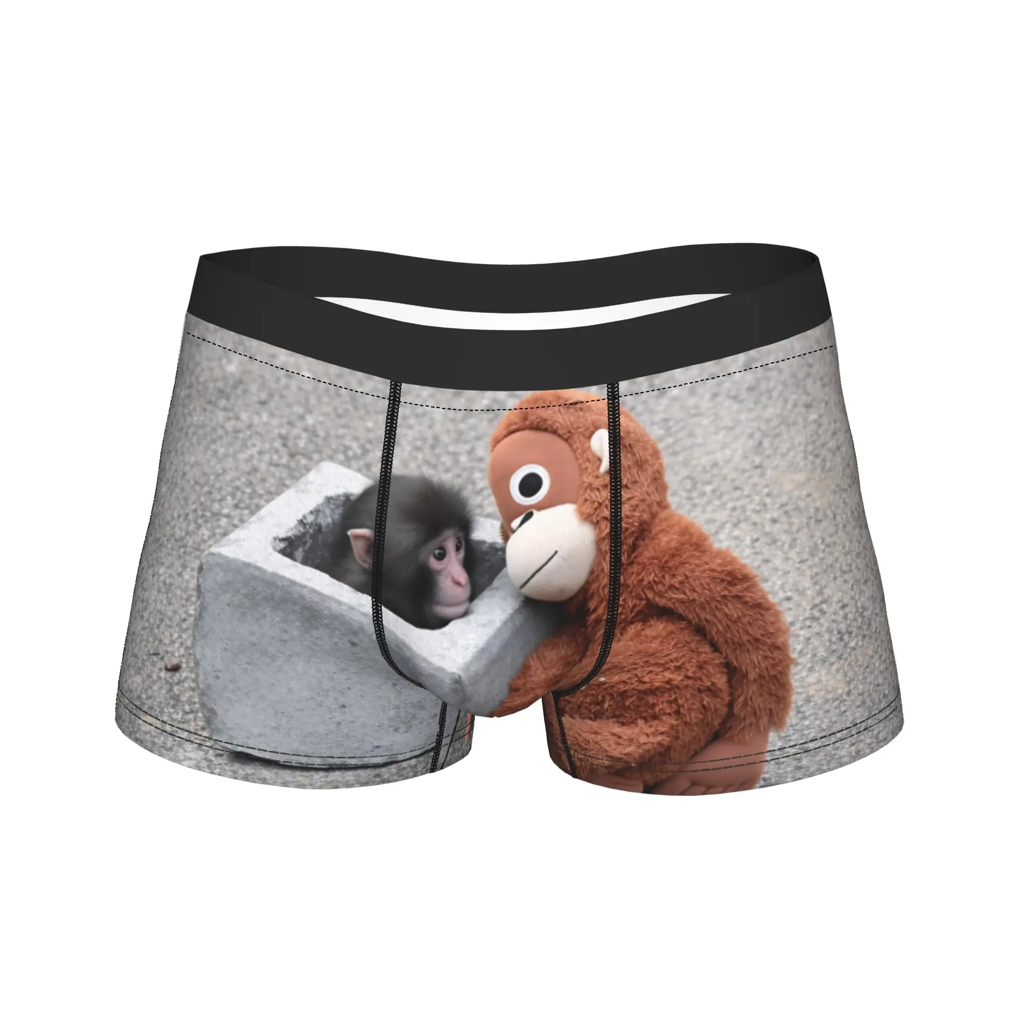 

Punch Monkey Underwear Man Underpants Design Breathable Boxer Shorts Hot Sale Boxer Brief Large Size