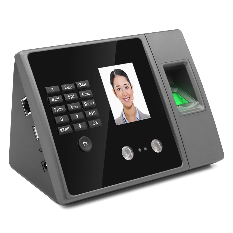 Time Clocks for Employees Small Business with Face, Finger Scan, Password Office Time Time Attendance Machine