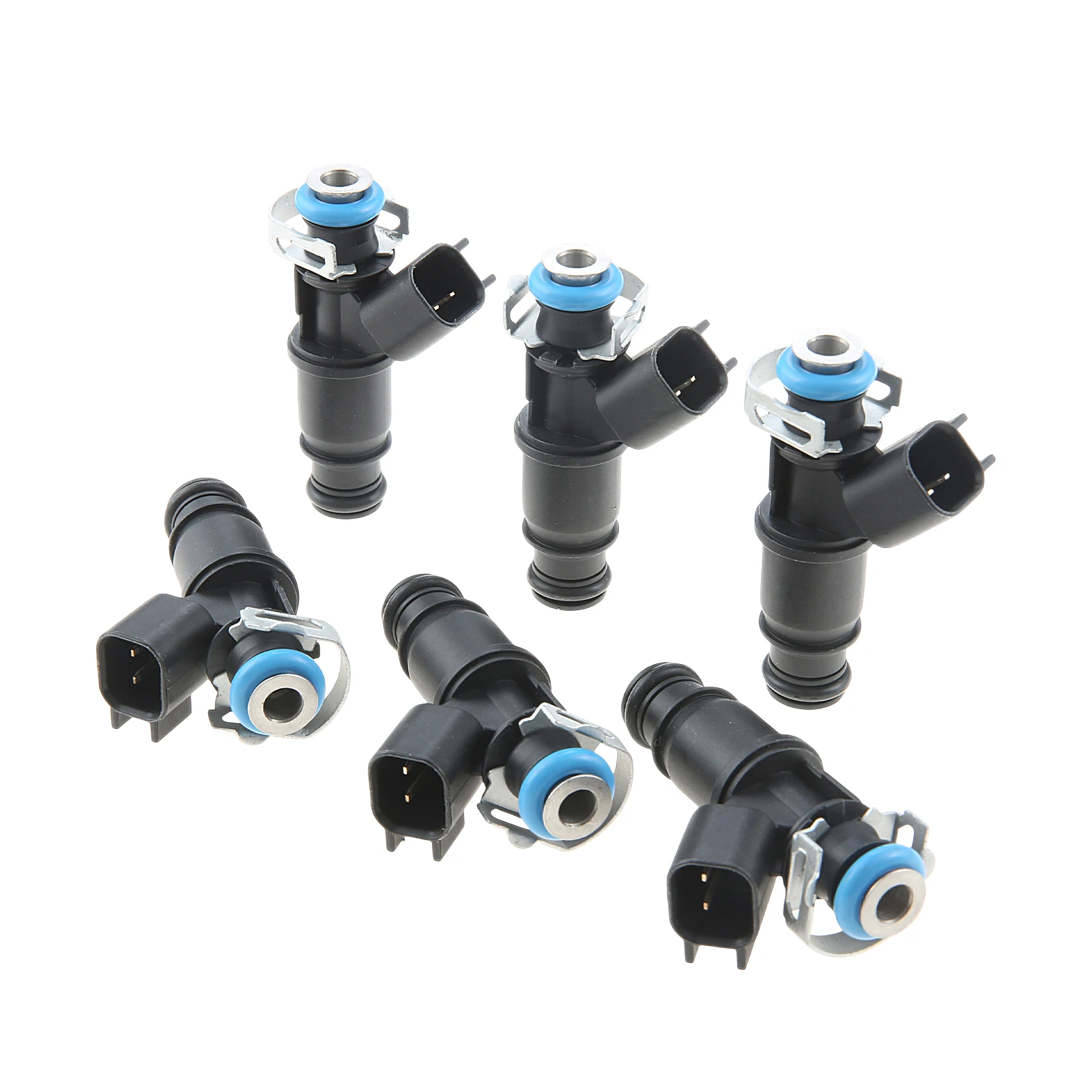 6Pcs 12573427 Fuel Injectors for Pontiac Grand Prix for Buick LaCrosse Allure Lucerne 3.8L V6 Car Fuel Injectors Replacement