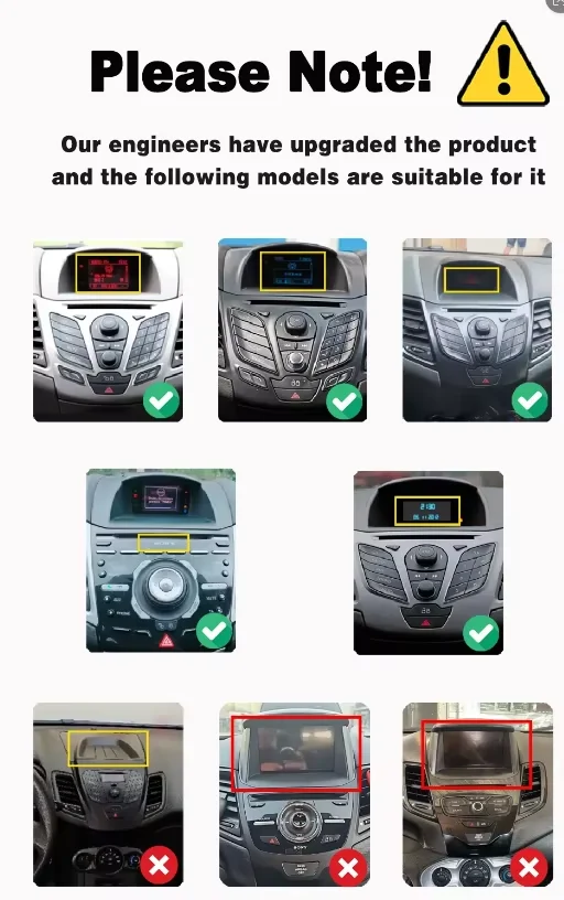 Android 16 Auto Car Radio For Ford Fiesta MK7 2009 2010 2011 2012 2013 2014 2015 2016 Carplay Navigation Multimedia Video Player