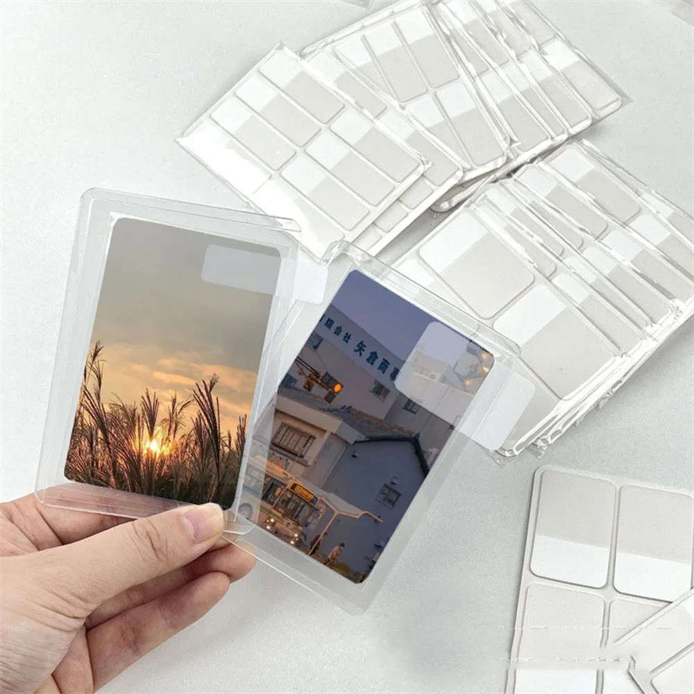 80/160PCS Self Adhesive Index Stickers Label Stickers Note Stickers Card Guide Stickers Mark Stickers Simple Rectangular