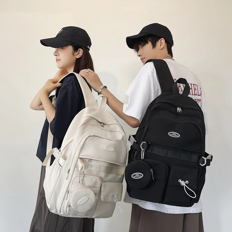 Mochila con múltiples bolsillos para mujer, morral escolar de alta calidad, resistente al agua, para adolescentes, niños y niñas, novedad de 2022