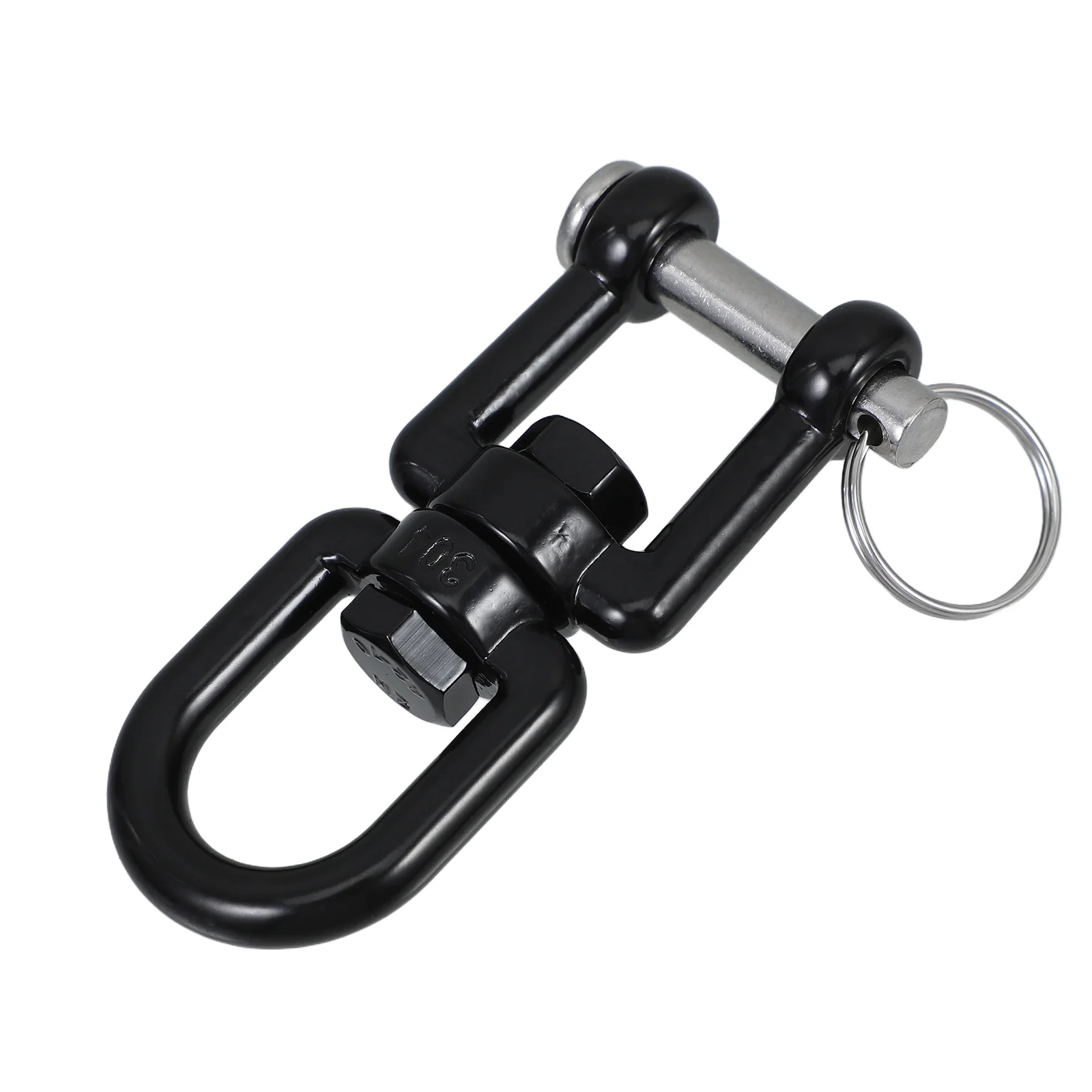 

Swing Swivel Ring Double Eye Hook Hardware Bracket Rotating Stainless Steel Chains Ropes Cables Durable Smooth Versatile