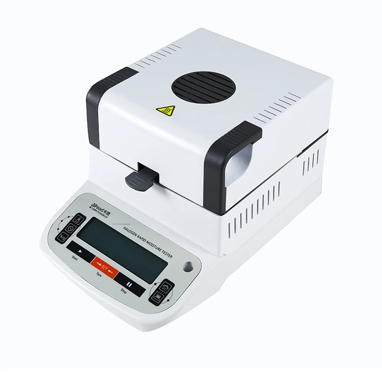 Professional Moisture Content Analysis Halogen Moisture Analyzer Meter For Plastic Food Grain