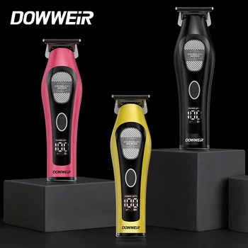 DOWWEIR K80 Professional Hair Clipper for Men DLC Blade External Rotor Brushless Motor with Base Charger Display Hair Trimmer - Image 6