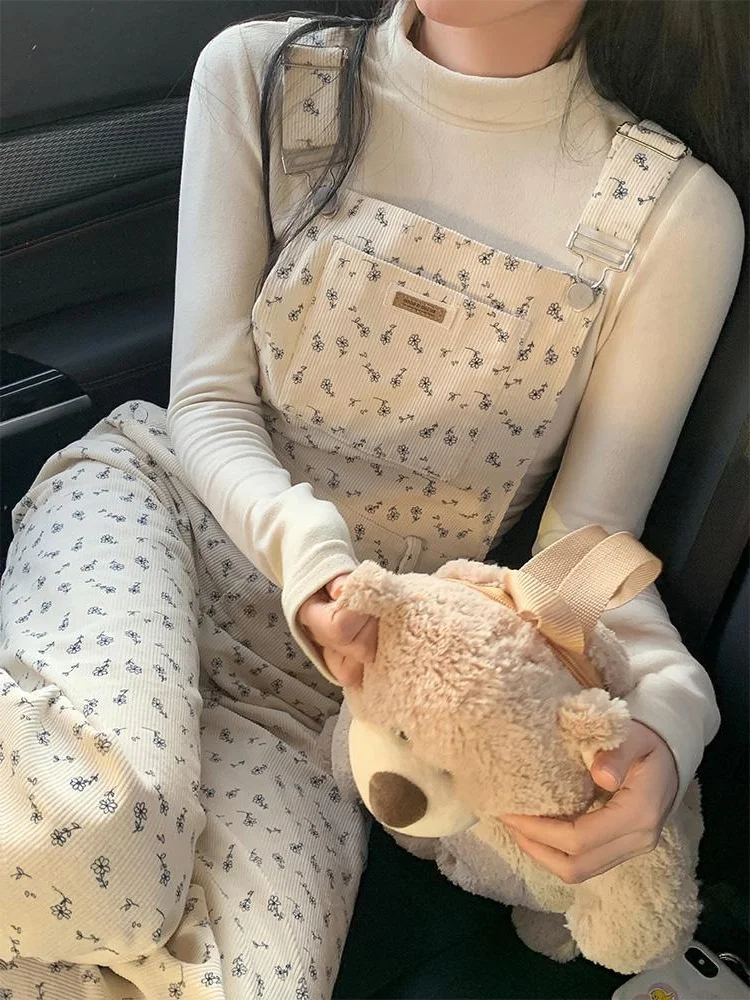 

plus Size Floral Print Wide Leg Casual Pants Women's Summer Loose Fit High Waist Trousers Trendy Straight Cut Cargo Pants