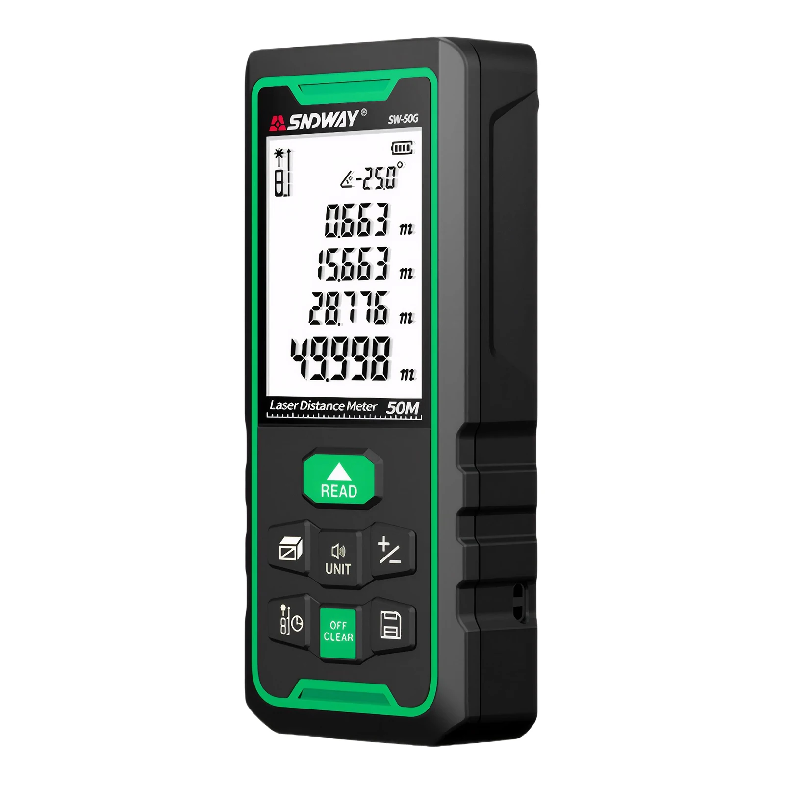 

ABS Precision Range Finders Accurate Measurements For Wide Range Of Applications Versatile SW-50G