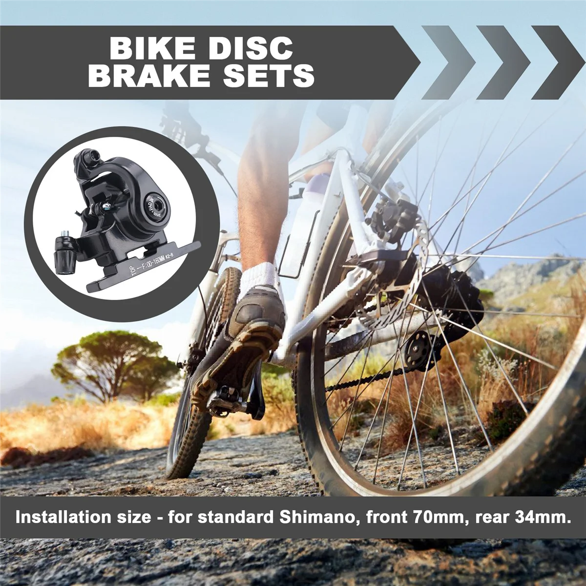 【Livraison Rapide】Scheibenbremse für Rennrad