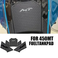 for CF MOTO 450MT Motorcycle Fuel Tank Pads Grip Decals for cfmoto 450 mt IBEX450 Fuel Tank Protection Stickers Knee Grip Decals
