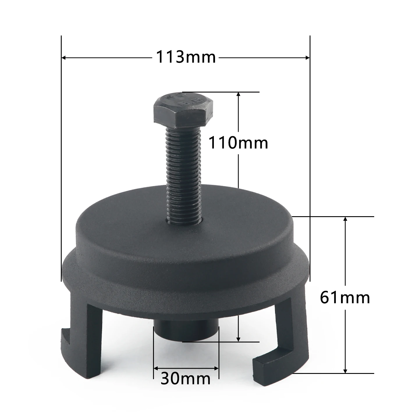 Harmonic Balancer Puller & Crank Puller,CNC Precision Machined from Solid Steel Billet,Compatible with GM Chrysler Jeep Dodge,Cr