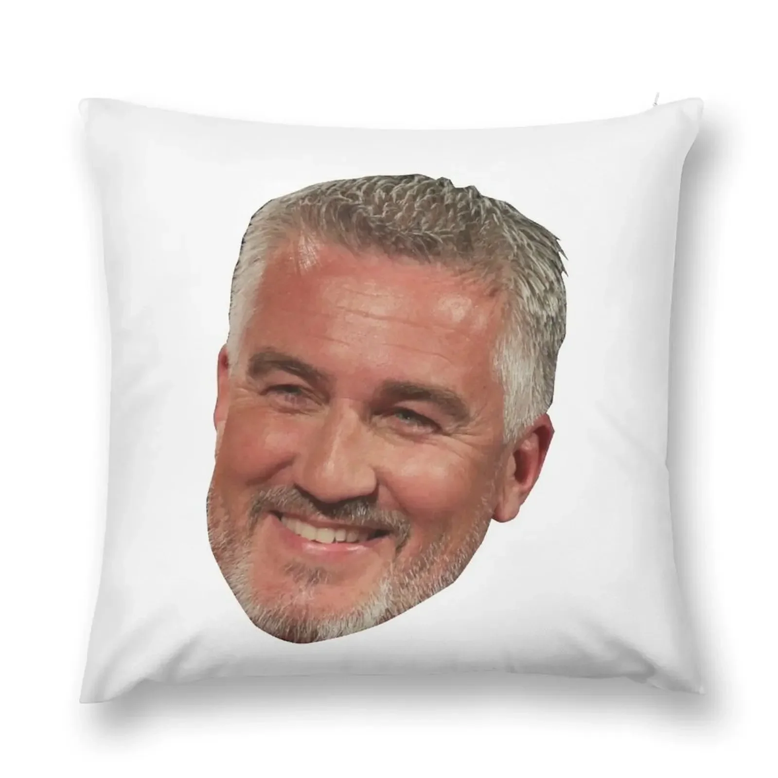 

white hair paul Throw Pillow Pillowcase Cushion Pillow Case Christmas pillow