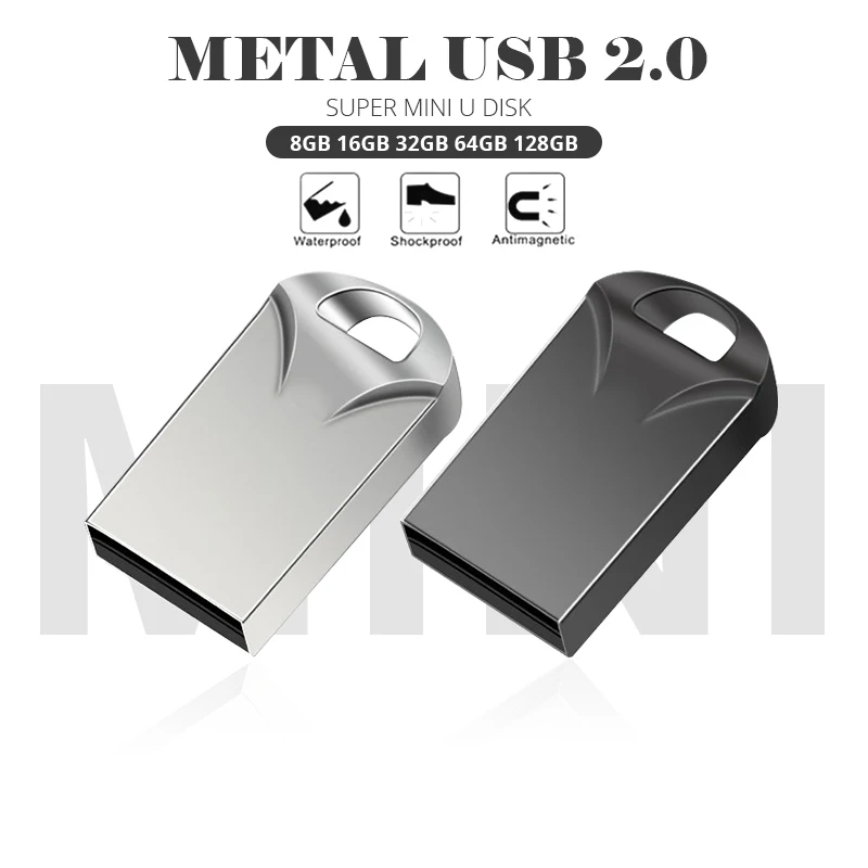 USB 플래시 드라이브 미니 2.0 고속 8GB 16GB 32GB2.0 스틱 펜 드라이브, 64GB 128GB Cle USB 2.0 플래시 펜드라이브 2.0 스틱 펜 드라이브