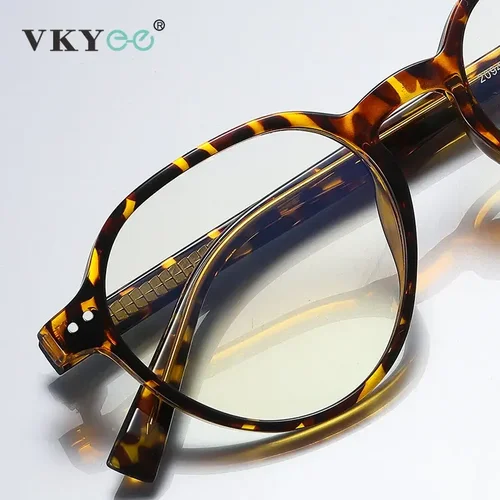 Imagen 2 del producto VICKY Retro TR Anti luz azul bloqueo gafas de lectura mujeres ópticas de ordenador gafas graduadas hombres PFD2094