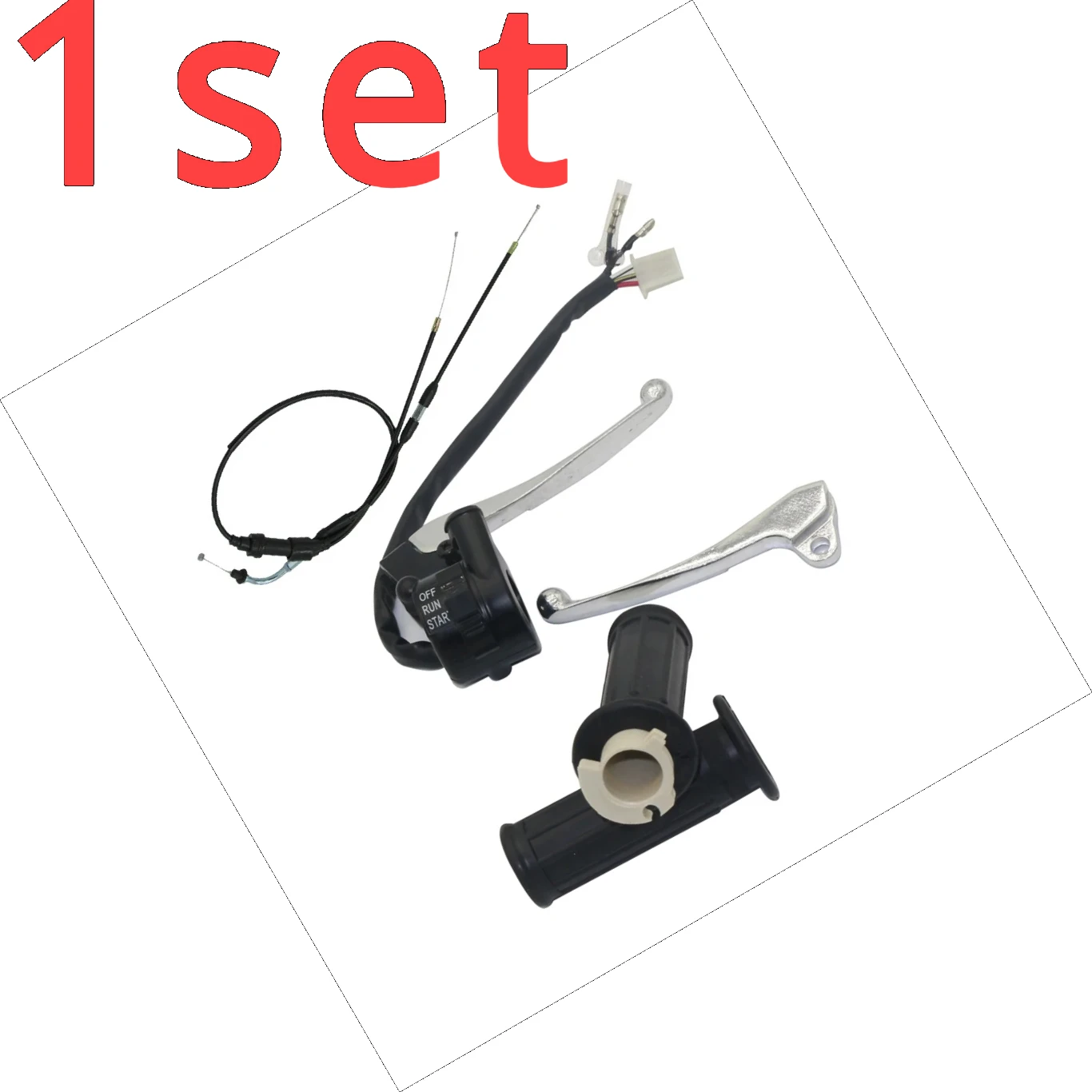 1set For Motorcycle spare parts  PW50 PY50 seat switch belt handle multifunction switch spare parts assembly