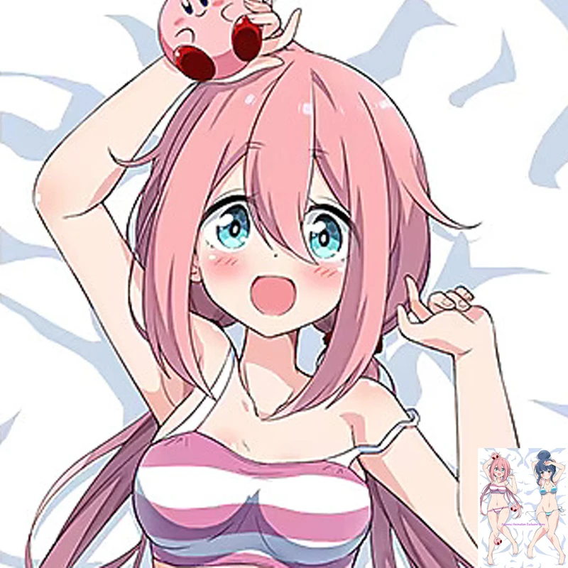 

Dakimakura Anime Kagamihara Nadeshiko 2 Side Printed Hugging Body Pillowcase Cushion Bedding Decor Pillow Cover 2024