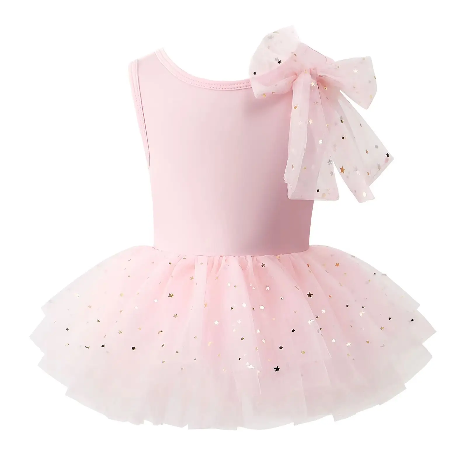 Little Girl's Summer Mesh Dress, Breathable and Mosquito-Proof, with Good Drape, Stylish Pastoral Style Long Dress for Photos