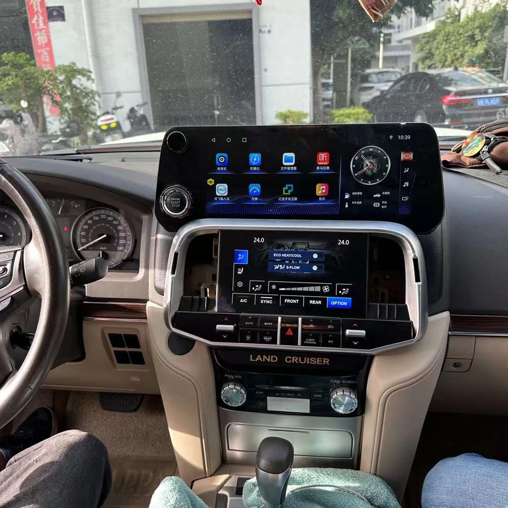 

Для Toyota Land Cruiser LC200 LC300 2008-2022 Android 13 Tesla экран Автомобильный Радио плеер GPS навигация видео мультимедиа