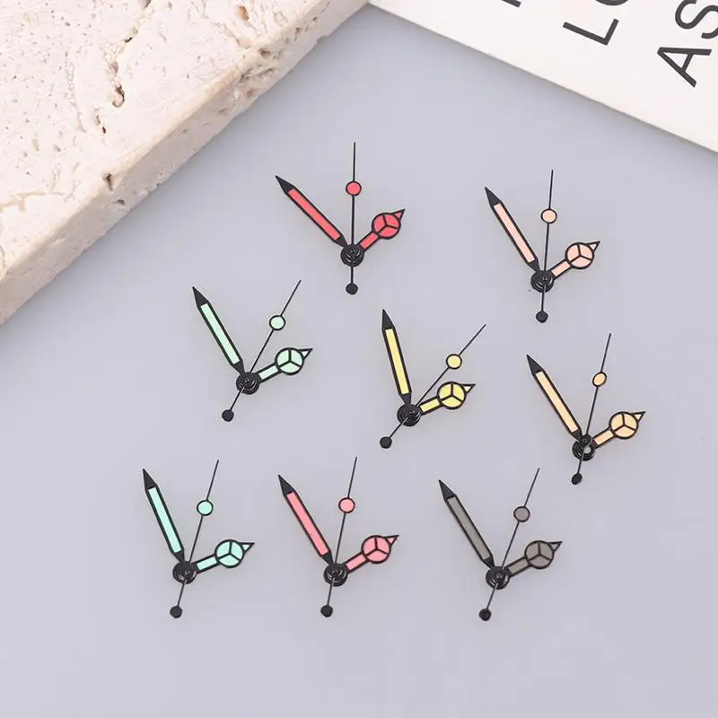 Green Luminous Watch Hands Fashion Watches Pointers For NH35/NH36 4R/7S Movements DIY Watch Parts Accessories