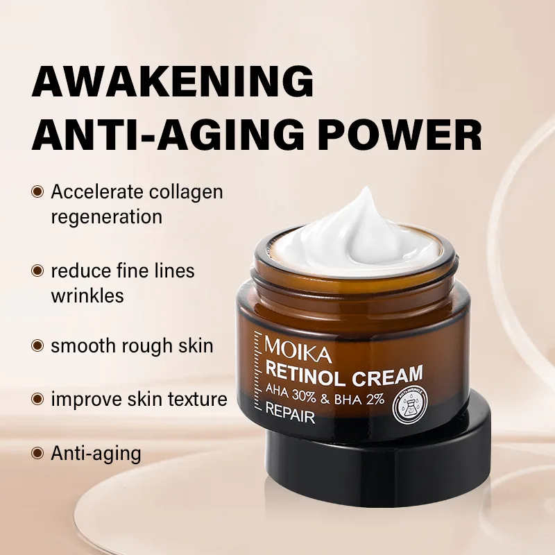 

Retinol Lifting Firming Cream Repair Smooth Wrinkles Face Cream For Moisturizer Nourish Whitening Brighten Skin Care Product 30g