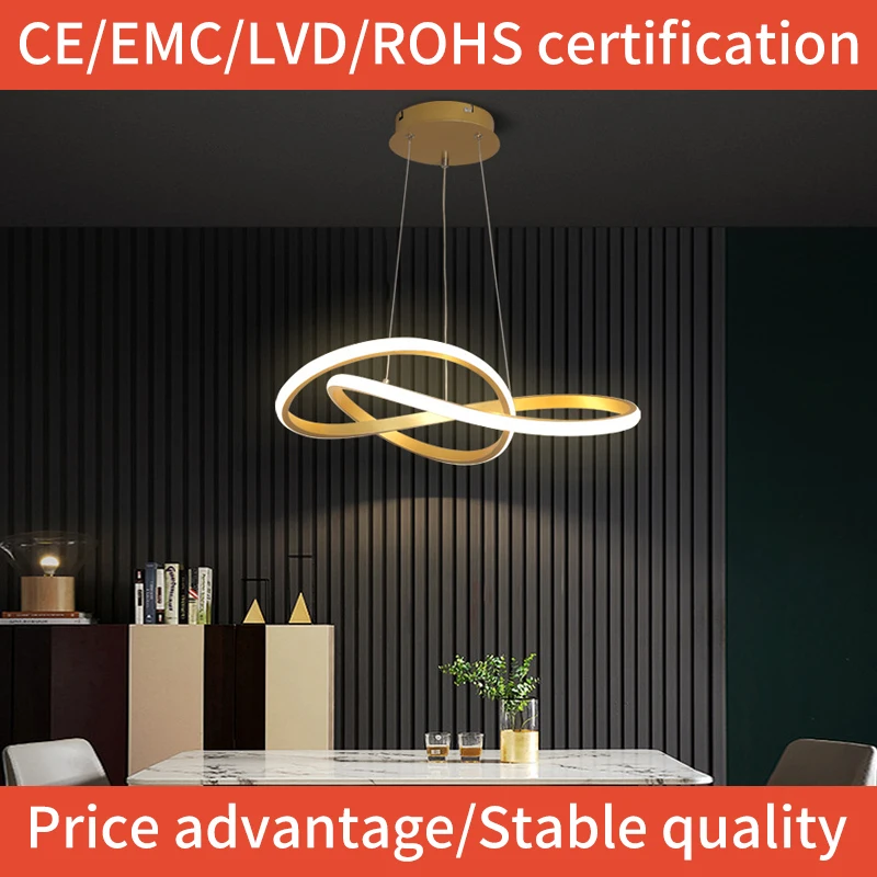 

Светодиодная потолочная люстра с дистанционным управлением и регулировкой яркости, светодиодные светильники для гостиных, столовых и спален